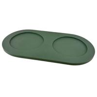pino Voerbak-onderlegger Serving Tray Zand, groen, Maat: L - thumbnail