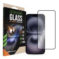 Striker D3O Xtreme Impact Glass Screen Protector - Black Frame - Apple iPhone 14 Pro Max/15 Plus/16 Plus - thumbnail