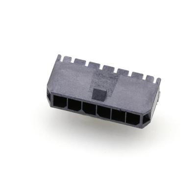 Molex 436500603 Male header, inbouw (standaard) Totaal aantal polen: 6 Rastermaat: 3.00 mm Inhoud: 1 stuk(s) Tray Molex 436500603 Male header, inbouw (standaard) Totaal aantal polen: 6 Rastermaat: 3.00 mm Inhoud: 1 stuk(s) Tray