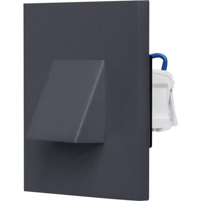 EVN LQ41802AE EVN Lichttechnik LED-wandinbouwlamp LED LED vast ingebouwd 1.8 W Antraciet