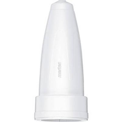 Contrastekker wit rubber 220v