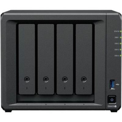 Netwerkopslag NAS Synology DS925+/8G Zwart Intel Celeron