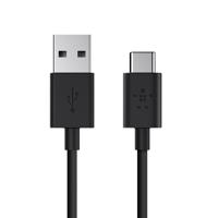 Belkin USB-IF-gecertificeerd 2.0 USB-A naar USB Type C (USB-C) laadkabel, zwart, 1,8 m F2CU032bt06-BLK - thumbnail