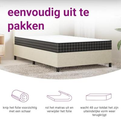 Binnenveringmatras middelhard 120x200 cm