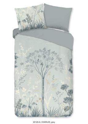 Good Morning Dekbedovertrek "" - Grijs - (140x200/220 cm) - Katoen Good Morning Dekbedovertrek "" - Grijs - (140x200/220 cm) - Katoen