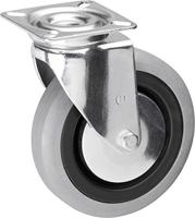 Metafranc Zwenkwiel 100Mm Rubber Gr W - WU0800670 - thumbnail