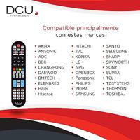 Afstandsbediening DCU 30901010 - thumbnail