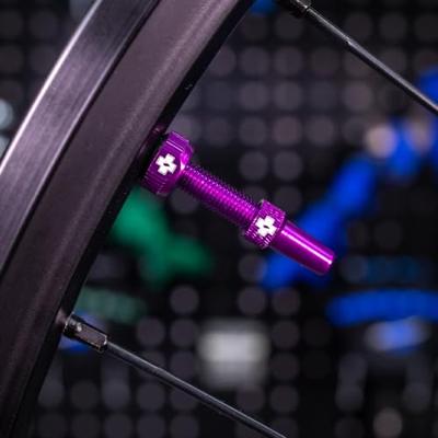 Muc-Off Muc off tubeless valve v2 sv (44mm) colour: purple aluminium