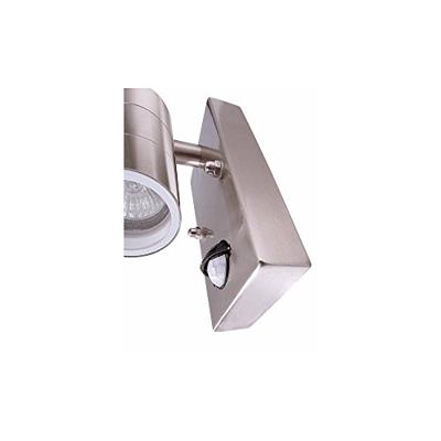 Deko Light Zilly Up & Down Motion 731007 Wandlamp met bewegingsmelder GU10 RVS