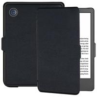 Lunso - Geschikt voor Kobo Clara 2E hoes (6 inch) - sleep cover - Zwart - thumbnail
