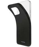 Mobilize Rubber Gelly Case OnePlus 12R Matt Black - thumbnail