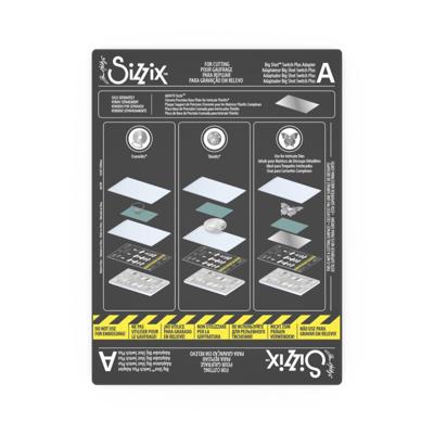 Sizzix • big shot switch plus accessory adapter a, standard inspired by tim holtz