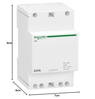 Schneider Electric A9A15215 Beltransformator 12 V, 24 V, 16 V, 32 V 25 A
