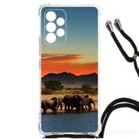 Samsung Galaxy A53 Case Anti-shock Olifanten - thumbnail