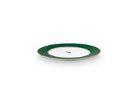 Pip Studio Ontbijtbord Love Birds Donkergroen 21cm - thumbnail