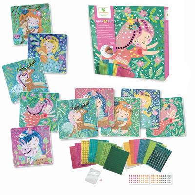 Mozaïeken - Plataan - Stick'N Fun - Bosprinsessen - Vanaf 5 jaar