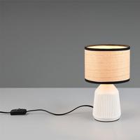 Trio TafellampFormentera Ø 16cm wit - R56801931 - thumbnail