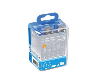 Pro Plus RESERVELAMPENSET VOOR AANHANGER & CARAVAN 12-DELIG Pro Plus RESERVELAMPENSET VOOR AANHANGER & CARAVAN 12-DELIG