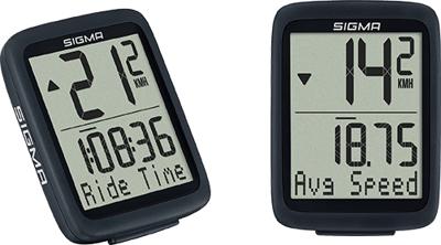 Sigma BC 8.0 WR Bedrade Fietscomputer - Zwart