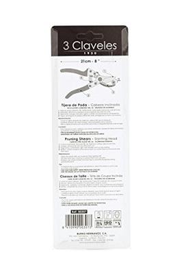 Snoeischaar 3 Claveles 21 cm Bypass