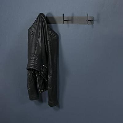 Kapstok Lux Zwart 3-haaks