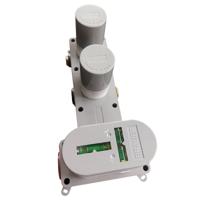 Koperen thermostatische inbouw regendouche set met 20 cm douchekop en handdouche - thumbnail