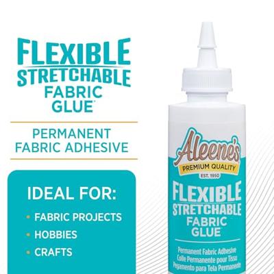 Aleene's • flexible & stretchable permanent fabric glue 118ml
