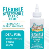 Aleene's • flexible & stretchable permanent fabric glue 118ml - thumbnail