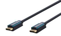 goobay Clicktronic USB-C stekker naar USB-C stekker Premium kabel/USB 3.2 Gen 1 / Type C snellaadkabel tot 15W / max. overdrachtssnelheid 5 Gbit/s/USB C datakabel voor USB-apparaten, 2m - thumbnail