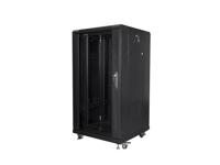 Lanberg FF01-6622-12B rack 22U Vrijstaande rek Zwart - thumbnail