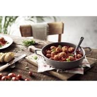 Frituurpan Ballarini Salina Granitium, Diep met 2 handvatten, Graniet, 28 cm 75002-810-0 - thumbnail