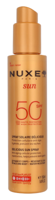 Nuxe Sun Melting Spray High Protection SPF50 150 ml Zonbescherming