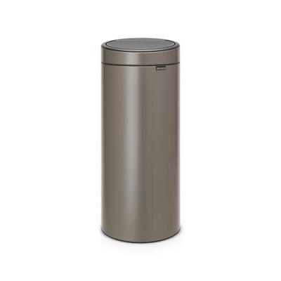 Brabantia touch bin afvalemmer 30 liter platinum Brabantia touch bin afvalemmer 30 liter platinum