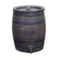 Roto regenton 50 liter bruin - thumbnail