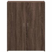 Archiefkast 60x32x77,5 cm bewerkt hout sonoma eiken - thumbnail