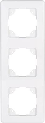 Kopp 303313087 Frame 3-voudig Europa Arctisch-wit, Mat 1 stuk(s)