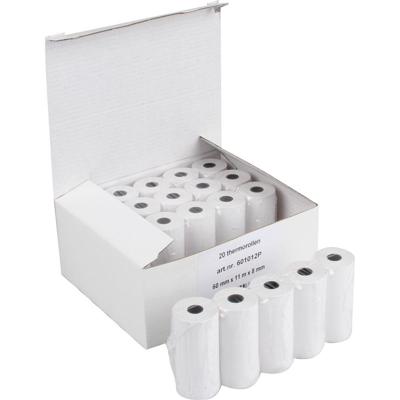 Thermische rekenrol ft 60 mm, asgat 8 mm, lengte 11 meter, pak van 20 rollen