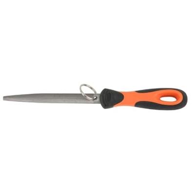 Bahco Halfronde vijl ERGO™ | met veiligheidsring | met hecht | halfzoet | 200 mm - TAH1-210-08-1-2