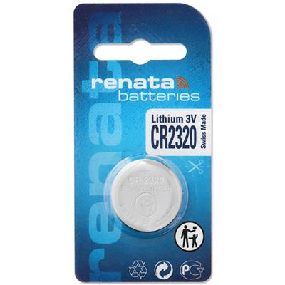 Renata Knoopcel CR2320 3 V 1 stuk(s) 150 mAh Lithium CR2320 Renata Knoopcel CR2320 3 V 1 stuk(s) 150 mAh Lithium CR2320