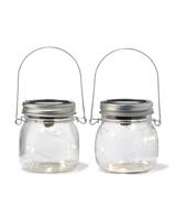 HEMA Solar tuinverlichting 10x17x10cm - 2 stuks - thumbnail