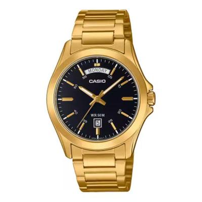 Casio DAY & DATE GOLD Heren horloge