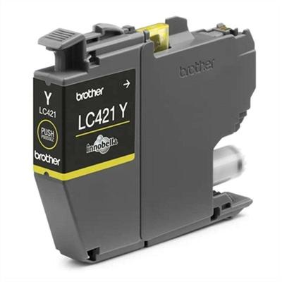 Brother LC-421Y inktcartridge 1 stuk(s) Origineel Geel Brother LC-421Y inktcartridge 1 stuk(s) Origineel Geel