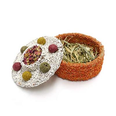 ROSWEOOD NATURALS VERJAARDAGSTAART 13X13X10 CM