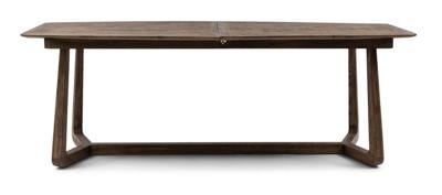 Rivièra Maison Uitschuifbare Eettafel 'Miller' Eikenhout, 220/275/330 x 100 cm