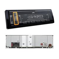 JVC KD-X161 USB en Aux 1x RCA Autoradio - thumbnail