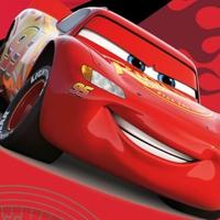 Cars strandlaken 70 x 140 cm Rood - thumbnail