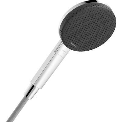 Hansgrohe Raindance alive handdouche125 3 jet mat zwart 24500670 Hansgrohe Raindance alive handdouche125 3 jet mat zwart 24500670