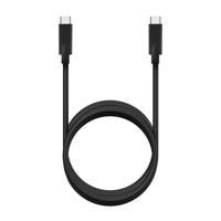 AISENS - A107-0707 - USB 3.2 Gen1 5Gbps 4K @60Hz 3A 60W E-Marker, Type USB-C/M-USB-C/M, zwart, 5.0M - thumbnail