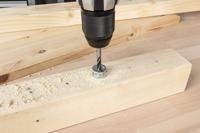 Wolfcraft Deuvelboor | Met centerpunt + D-stop | Ø10mm | 1 stuk - 2733000 - thumbnail