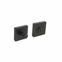 Intersteel Rozet vierkant met toilet-/badkamersluiting 55x55x10mm - antraciet - thumbnail